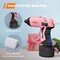 Cordless Glue Gun, 15s Fast Preheating 2Ah Cordless Hot Glue Gun with 25 Pcs Premium Mini Glue Gun Sticks, USB-C Battery Rechargeable hot glue gun, Smart Power-Off, Pink